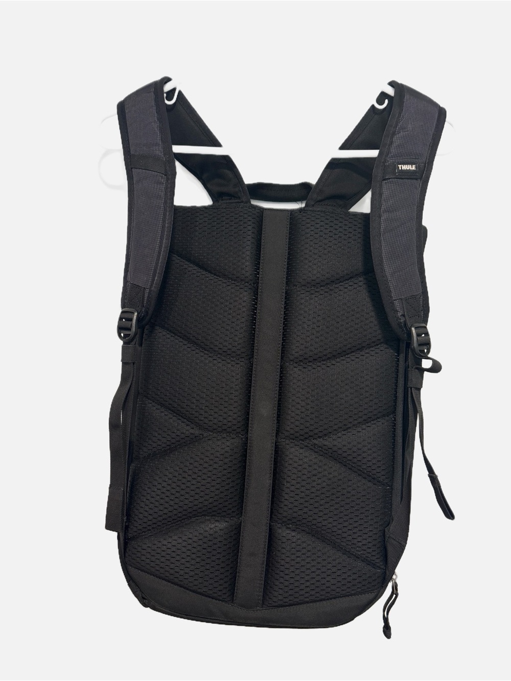 Thule Black Roll-Top Commuter Backpack for Men - Picture 2 of 3